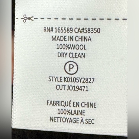 JOIE Maeva Chunky Pointelle Knit 100% Wool Drop Shoulders Blouson Sleeve Med NWT - Picture 4 of 6